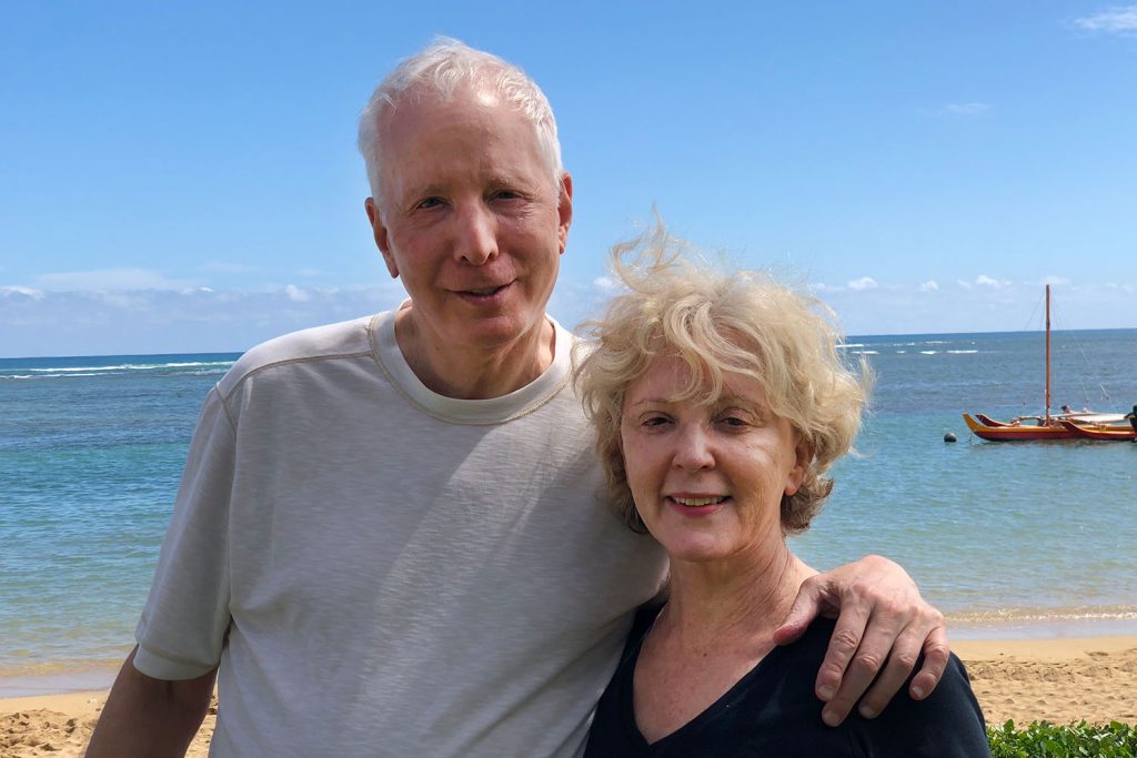 Dan and Patricia in Hawaii
